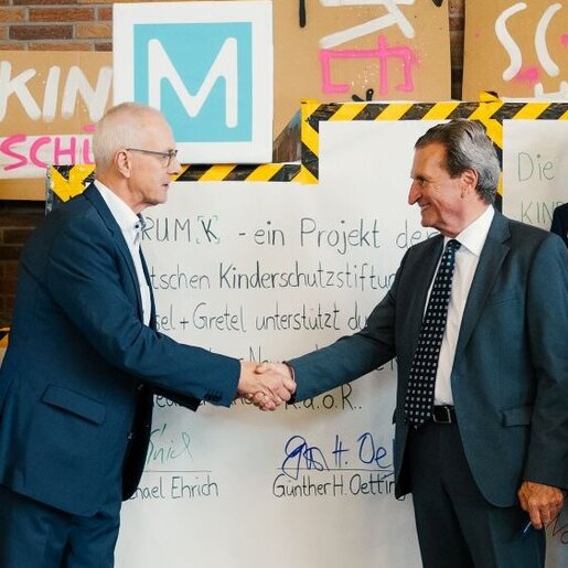 Vertragsunterzeichnung Ehrich/Öttinger