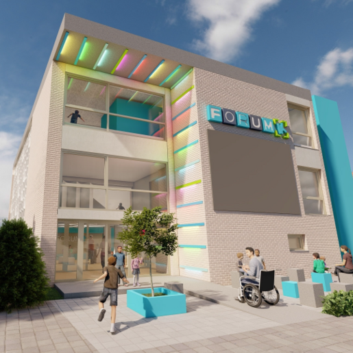 3D Grafik Forum K Aussenansicht