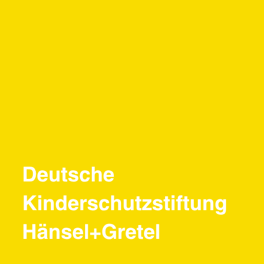 Kachel gelb Deutsche Kinderschutzstiftung Hänsel+Gretel